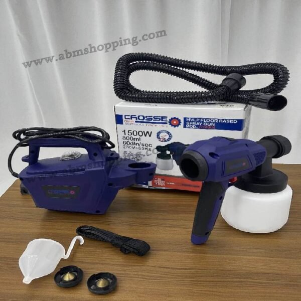 Pistolet de peinture électrique 1500 W | Crosse – Image 13
