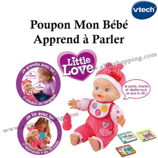 Poupon Mon Bébé Apprend à Parler - little love | Vtech