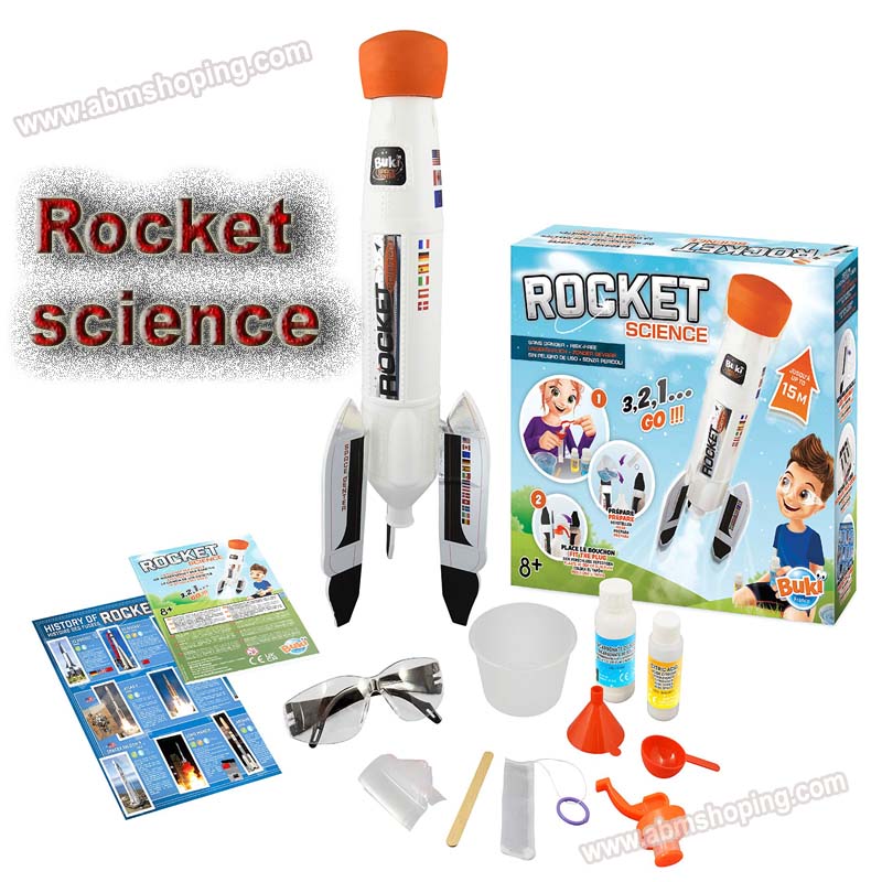 Jouets d'expérience chimique Rocket science- Buki
