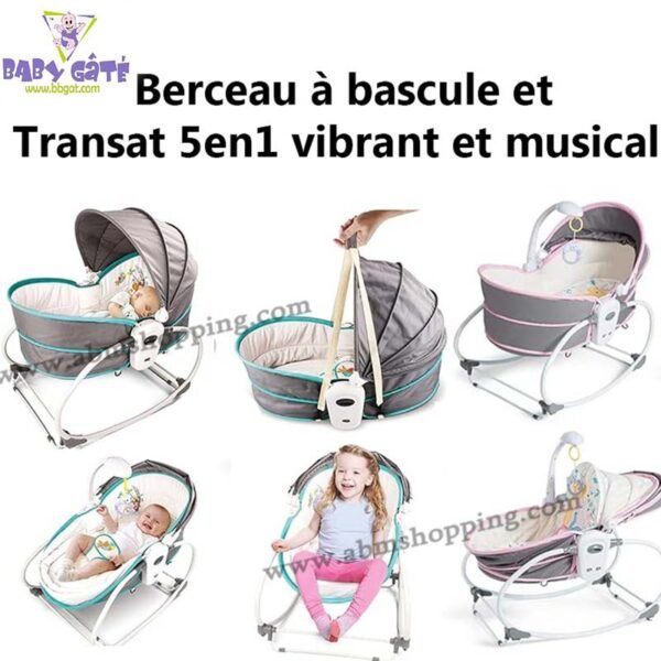 Transat pour bébé multifonctionnel 5en1  - Baby gaté