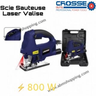 SCIE SAUTEUSE LASER VALISE 100 MM 800W CT41001-KIT