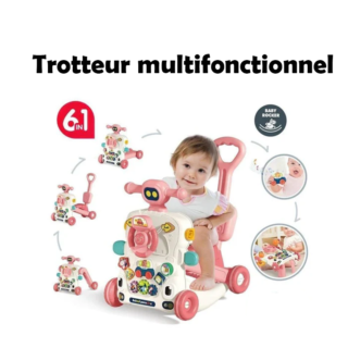 Trotteur multifonctionnel 6 en 1