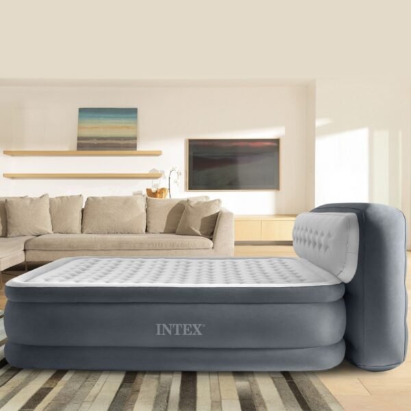 Lit d'appoint Ultra Plush Headboard 2 personnes 236x152x86cm | INTEX – Image 3
