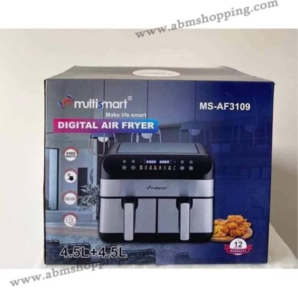 Friteuse sans huile Multifonction Multismart - 9L double bac - 2400W – Image 6