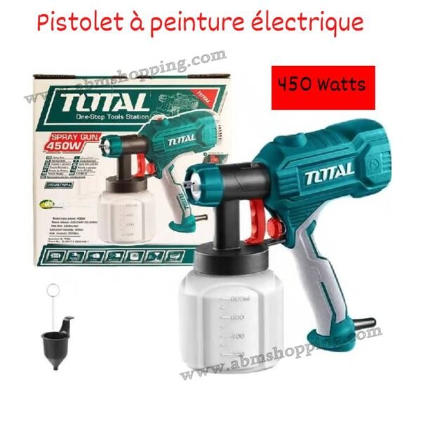 Pistolet à peinture électrique 450W | TOTAL