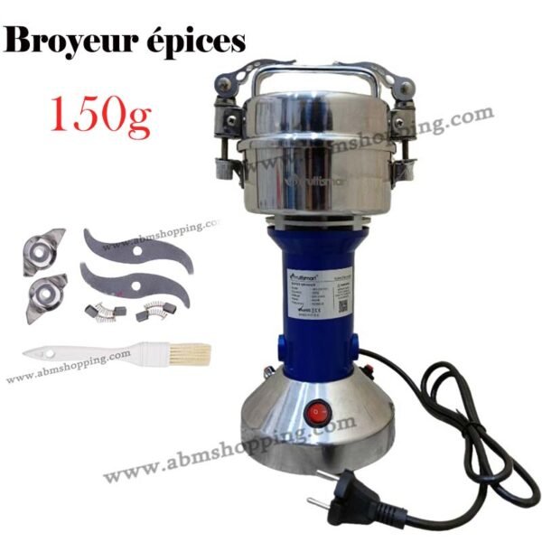 Broyeur, Hachoir, Moulin à épices électrique 150 grammes - Multismart مطحنة التوابل