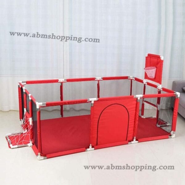 Parc de Jeux Multisport pour bébé et enfant + 15 balles 230x120x105cm – Image 5