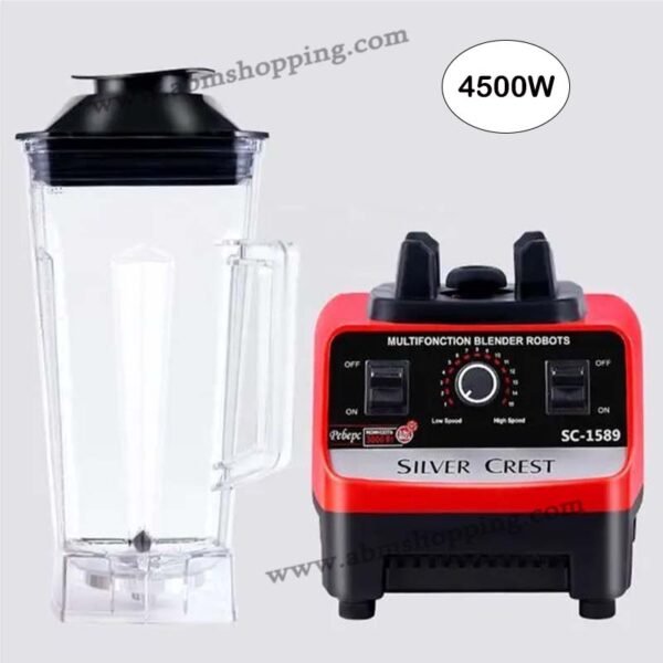 Blender Professionnel 4500 W avec 2 Bols en plastique | SilverCrest – Image 3