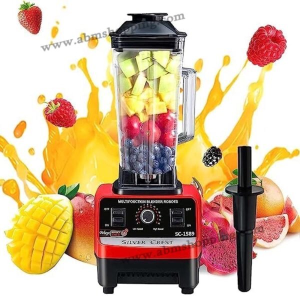 Blender Professionnel 4500 W avec 2 Bols en plastique | SilverCrest – Image 4