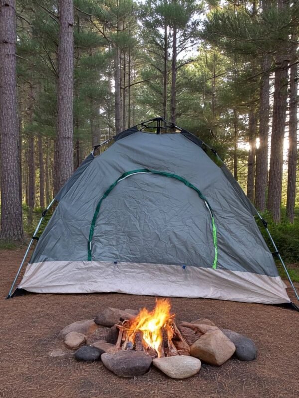 Tente 8 places semi automatique pour camping | 250X250X170CM – Image 8