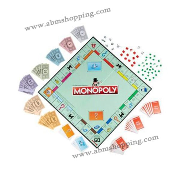 Monopoly Jeux Classique - لوحة لعبة المتاجرة بالعقارات – Image 2