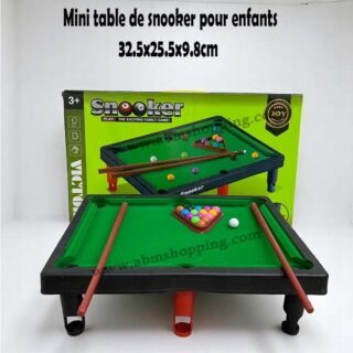 Mini table de snooker pour enfants|32.5x25.5x9.8cm