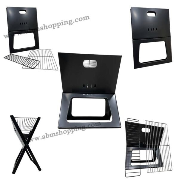 barbecue portable et pliable 44*27.5*37 cm – Image 3