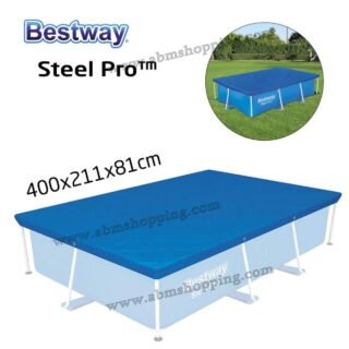 Couverture de piscine à cadre steel pro™ 400x211cm | Bestway