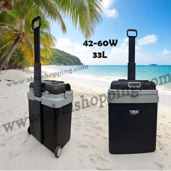 Glacière électrique trolley chaud/froid biénergies| 33L TIREX