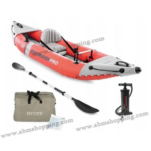 Kayak excursion pro k1 +pompe  pagaie 305x91x46cm |INTEX – Image 8