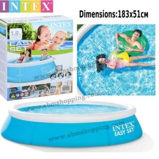 Piscine autoportante Ronde Easy Set 183x51 cm - Intex