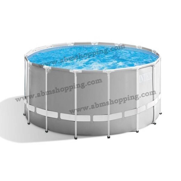 Piscine tubulaire 457х122 см  PRISM FRAME+ pompe de filtration, échelle, auvent, sous-couche |Intex – Image 2