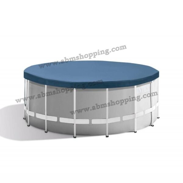 Piscine tubulaire 457х122 см  PRISM FRAME+ pompe de filtration, échelle, auvent, sous-couche |Intex – Image 3