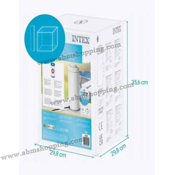 Pompe de filtration à cartouche [A] pour piscine 4.6m³/h-C530 | Intex – Image 3