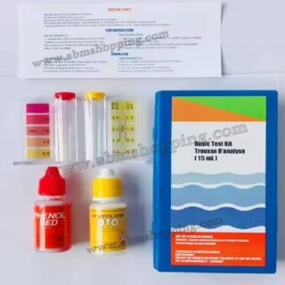 Test de piscine ph chlore et brome