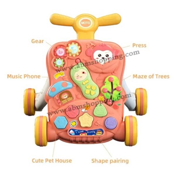 Trotteur marcheur pour bébé multifonctions – Image 4
