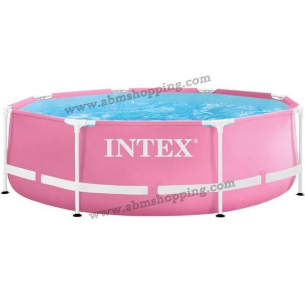 Piscine ronde rose 244x244x76cm |Intex – Image 2