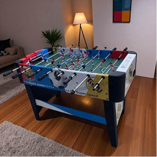 Baby foot  real vs barça 119x61x76 cm – Image 7
