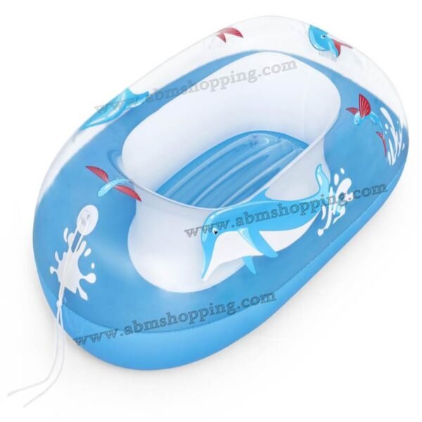 Bateau bouée ponton gonflable dauphin102x69cm |  Bestway – Image 3