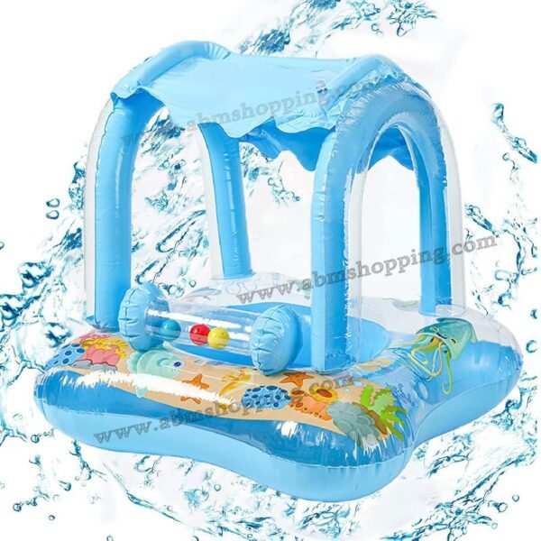 Bouée pour enfants avec parapluie 60x60x58cm | Bestway – Image 5
