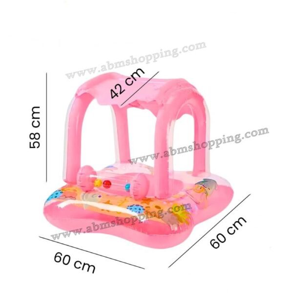 Bouée pour enfants avec parapluie 60x60x58cm | Bestway – Image 3