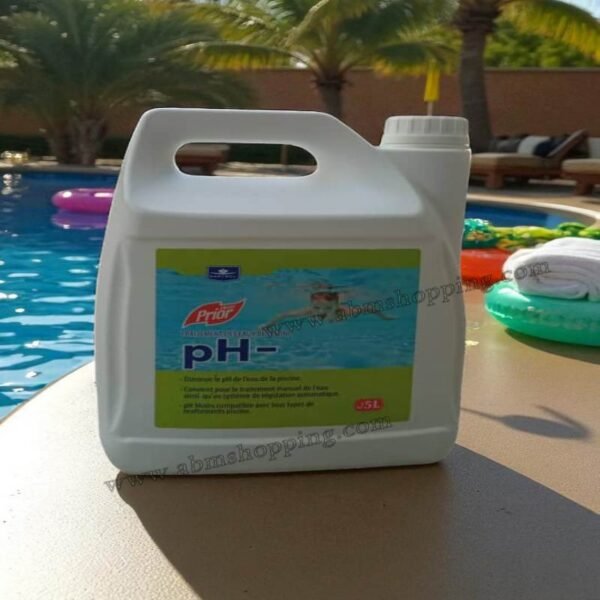 PH moins en liquide (PH-) pour piscine 5L | Prior