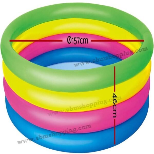 Piscine gonflable arc-en-ciel 157x 46cm | Bestway – Image 3