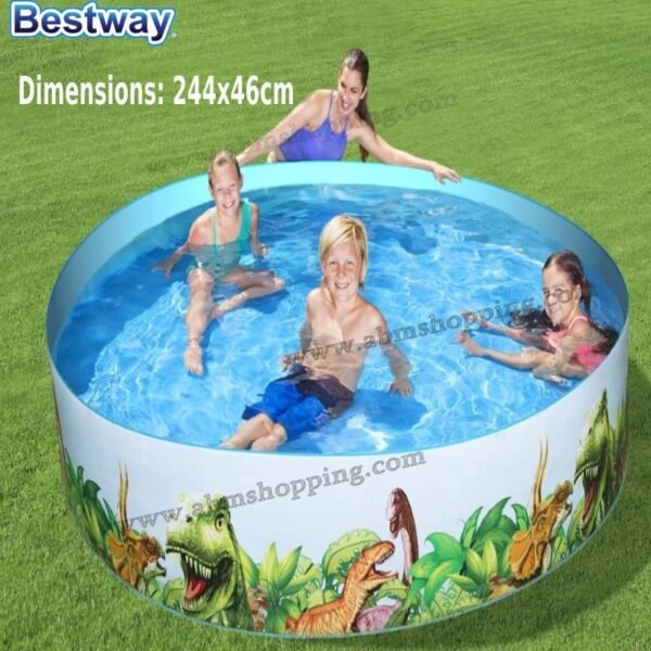 Piscine de jardin Dinosaures 244x46cm | Bestway