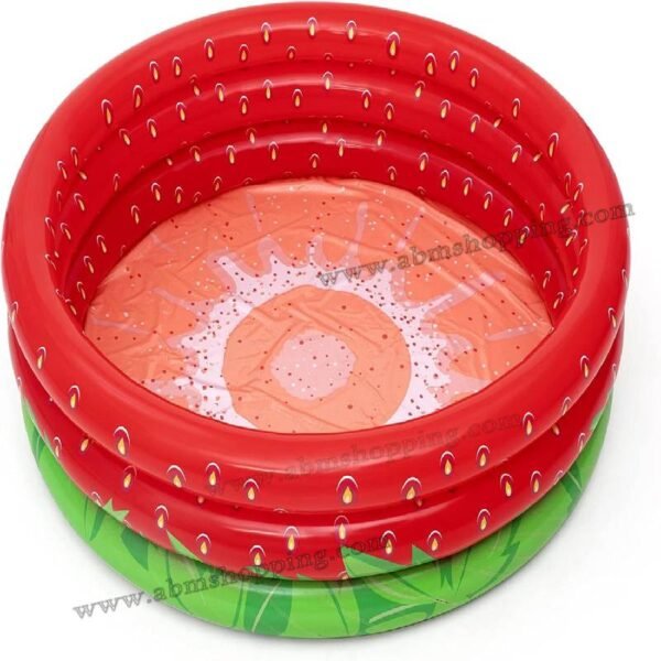Piscine fraise160x160x38cm | Bestway – Image 4