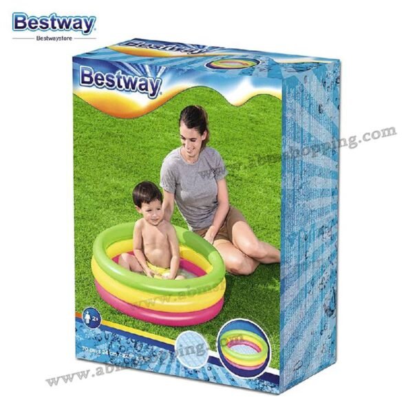 Piscine gonflable arc-en-ciel 70x24cm| Bestway – Image 8