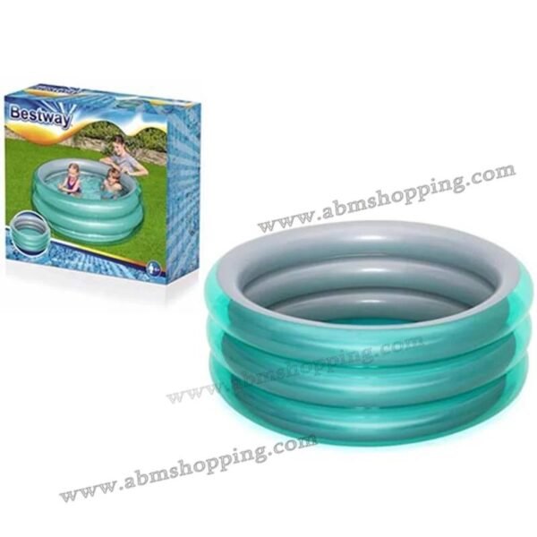 Piscine gonflable ronde 3 anneaux150x53cm | Bestway – Image 2