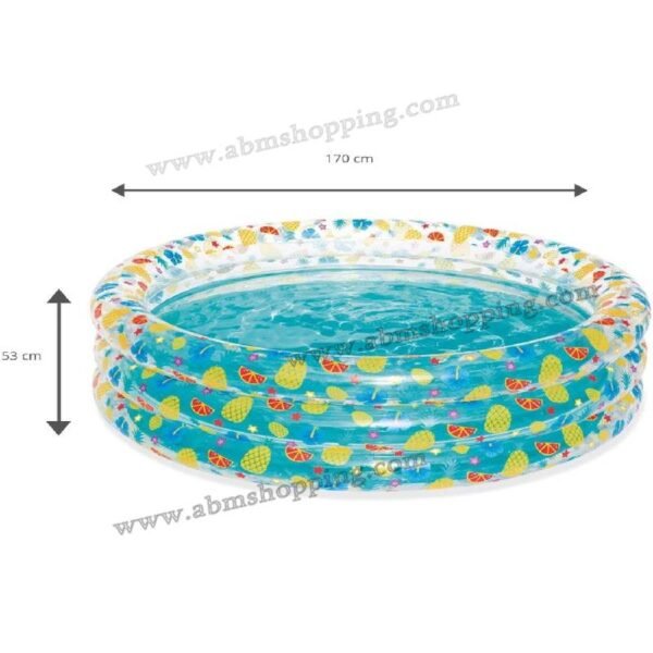 Piscine gonflable ronde  transparente150x53cm| Bestway – Image 5