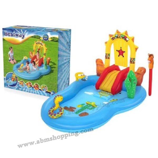 Piscine toboggan 264x188x140cm | Bestway – Image 2