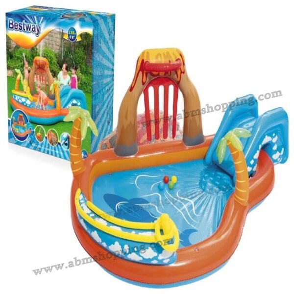 Piscine toboggan 265x265x104cm | Bestway – Image 2
