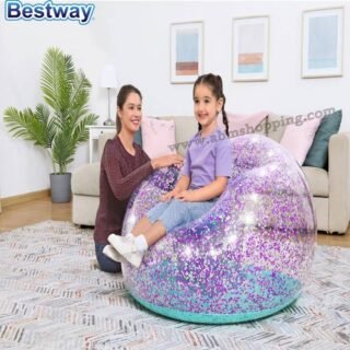Pouf glitter dream 114x112x66cm | Bestway