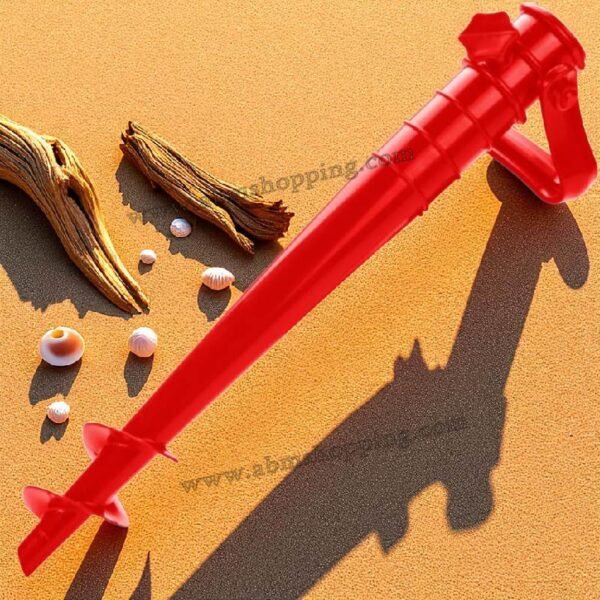 Support de parasol de plage en plastique – Image 3