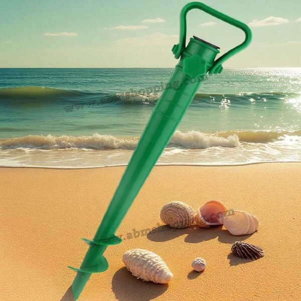 Support de parasol de plage en plastique – Image 4