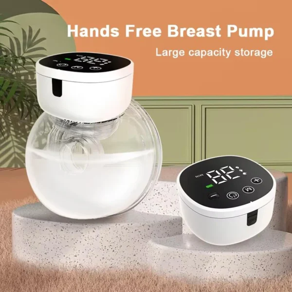 Tire lait électrique mains libres portable avec 3 modes et 9 vitesses – Image 2