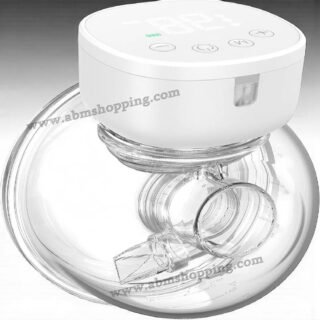 Tire lait électrique mains libres portable avec 3 modes et 9 vitesses - Blanc