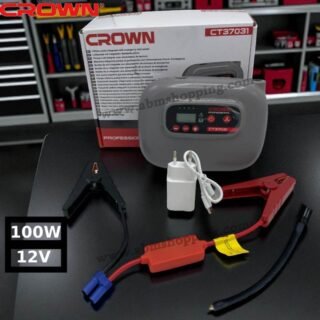 Booster batterie et gonfleur 12V 100W | CROWN