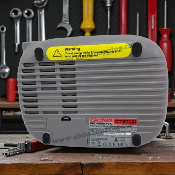 Booster batterie et gonfleur 12V 100W | CROWN – Image 5