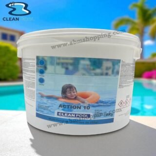 Chlore Action 10 de 5kg 20 Tablette de 250g | Clean pool