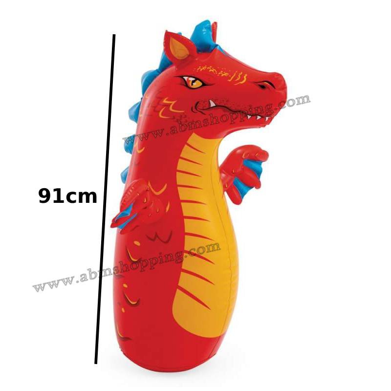Jouet gonflable dragon rouge 91cm | Intex – Image 3