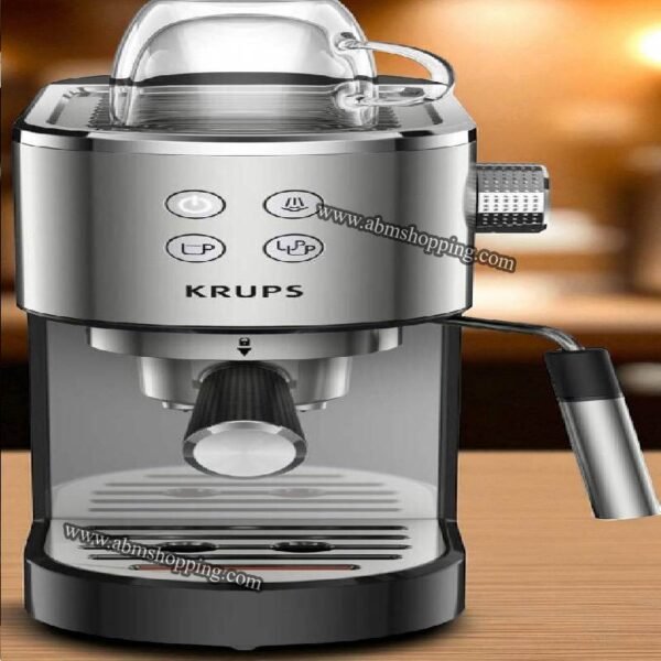 Machine à café expresso -15bars- à pompe virtuoso + inox | Krups – Image 3